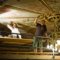 Conservation work on the ceiling paintings by Vlaho Bukovac in the Marin Držić Theatre in Dubrovnik, 2012, photo by: Vlaho Pustić, Croatian Conservation Institute Photo Archive