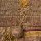 Krk, Cathedral of the Assumption of the Blessed Virgin Mary, cope, Venetian workshop, 16th century, detail of gold embroidery before conservation