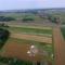 Sipčina, Roman building complex, aerial photograph with probes 1 and 11, 2018