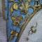 Šipan, Church of St. Mary, altar of the Assumption of the Virgin Mary, detail of the arch above the central altarpiece, condition before conservation