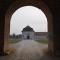 Slavonski Brod, Brod Fortress, Cavalier, view from the northern wing central passage of the chapel north façade (D. Škarpa Dubreta)