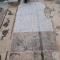 Vis Island, Vis, Roman Baths, floor mosaics, removing layers of gauze after segments of the mosaic were returned 