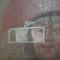 Detail of the Good Shepherd painting on the back wall during research (Photo HRZ 2014)