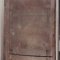 Full view of the back side of the painting, before the treatment