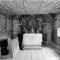 Stari Brod, St. Martin's Chapel. Interior of the chapel before the evacuation of the moveable furnishing (photo by M. Braun, 1991., photo archive of the CRI)