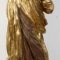 Full view of the sculpture of St. Peter, after conservation