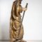 Full view of the sculpture of St. Paul, before conservation
