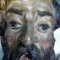 Detail of the pre-existing condition of St. Paul’s face