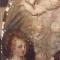 Detail of the painting depicting St. Catherine, after the cleaning and reconstructing the preparation