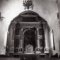 Glavni oltar crkve sv. Kuzme i Damjana u Lastovu, snimljen 1961. (fototeka Konzervatorskog odjela u Splitu)