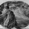 Gustav Klimt, „Alegorija religiozne glazbe“, snimka pod IR rasvjetom