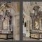Varaždinske Toplice, crkva sv. Martina biskupa, oltar sv. Barbare, stanje prije i poslije radova