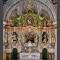 Velika Ludina, župna crkva sv. Mihaela arkanđela, glavni oltar sv. Mihaela arkanđela, stanje tijekom radova