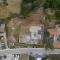 Otok Vis, Vis, rimsko kupalište. Pogled iz zraka na nalazište tijekom istraživanja. Snimka: Arheoplan d.o.o., 2022.