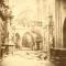 Unutrašnjost katedrale nakon potresa 1880. godine, pogled prema pjevalištu, snimka: H. Krapek (MKM - FKB) 