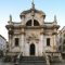 Crkva Sv. Vlaha, Dubrovnik, Marino Gropelli, kraj 17. i početak 18. stoljeća; sjeverno pročelje, stanje prije obnove