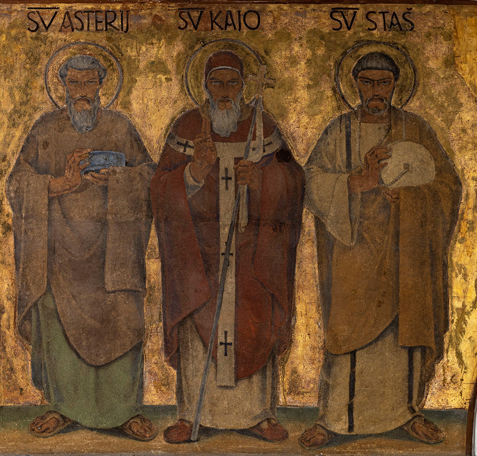 Crkva sv. Martina biskupa u Vranjicu i zidne slike Joze Kljakovića