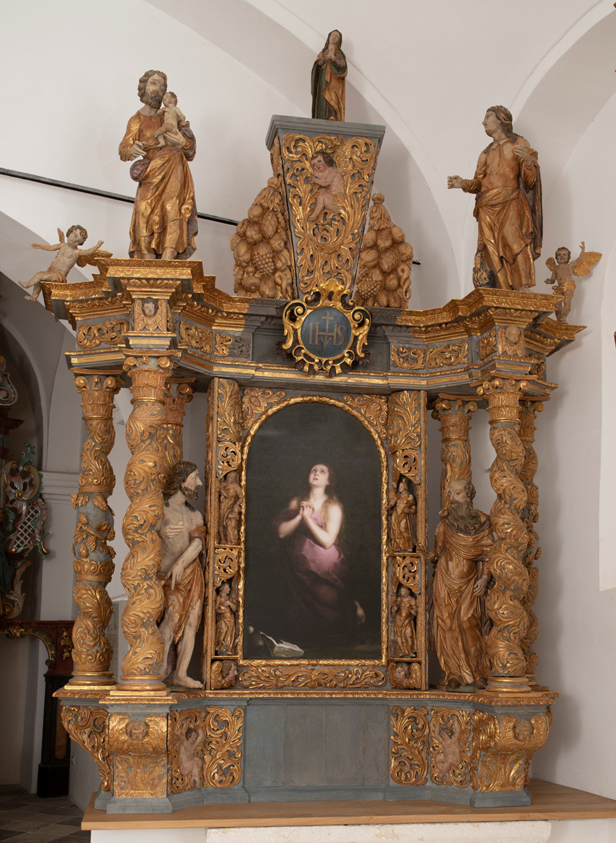 Oltar  sv. Marije Magdalene iz kapele sv. Petra u Gotalovcu