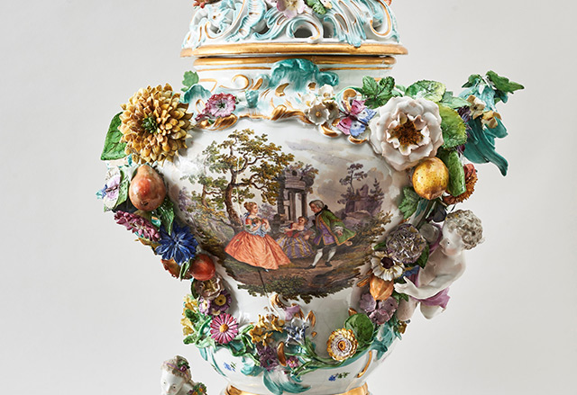 Konzerviranje i restauriranje vaze Meissen iz Pomorskog i povijesnog muzeja Hrvatskog primorja