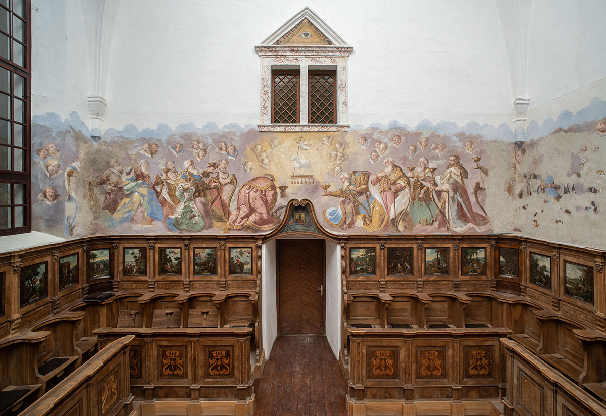 Dovršetak konzervatorsko-restauratorskih radova na zidnoj slici Ivana Krstitelja Rangera u pjevalištu župne crkve Bezgrešnog začeća Blažene Djevice Marije u Lepoglavi