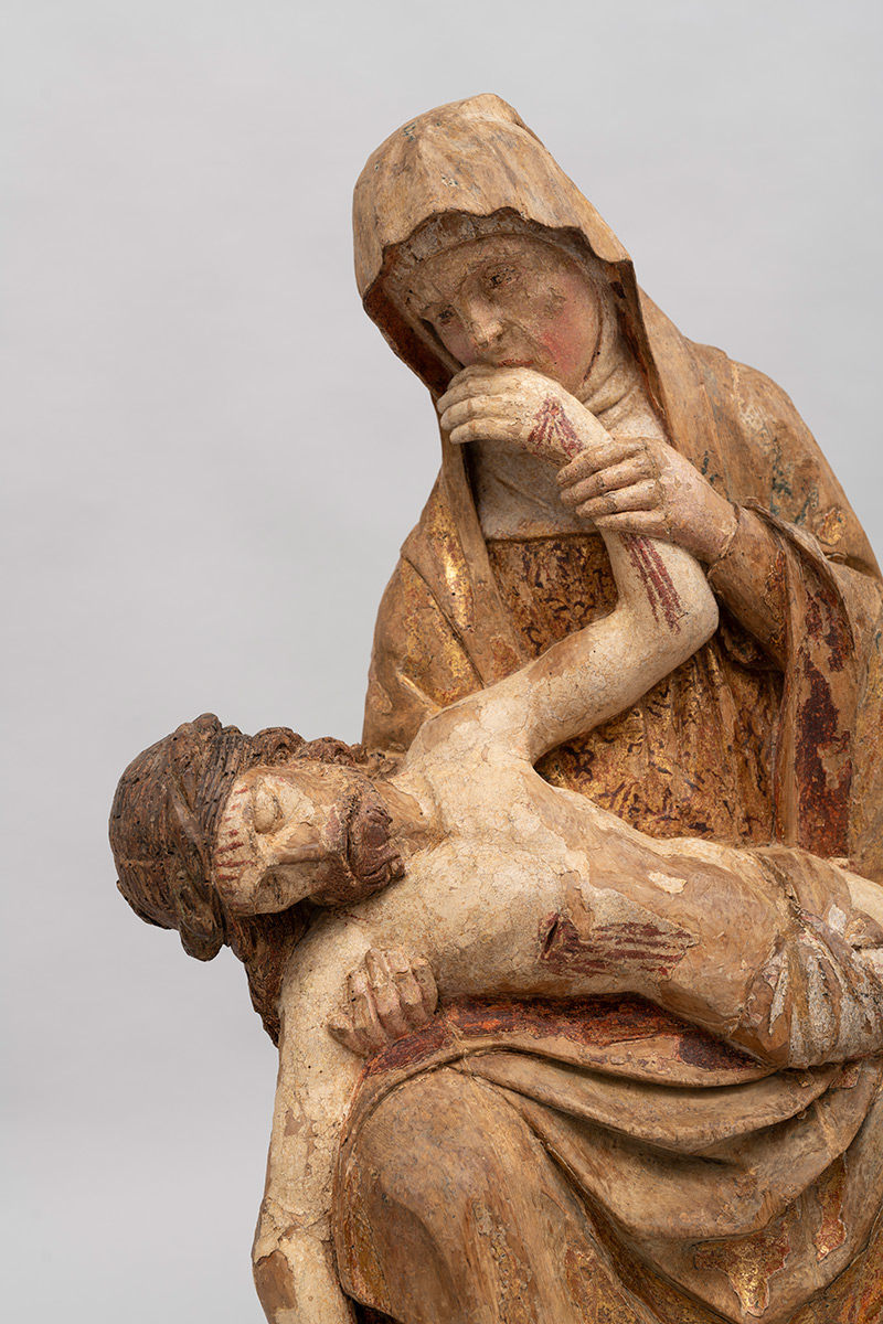 Skulptura "Pietà" iz Zbirke sakralne umjetnosti Župe Rab